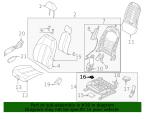 Occupant Sensor Hyundai Sonata 20-
