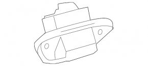 Toyota Avalon 13-18 Trunk Lid Release Button