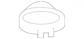 Washer reservoir cap Lexus CT200h 11-17