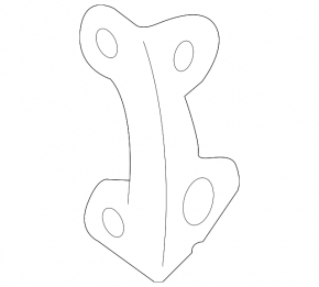 TV strut bracket right Porsche Macan 15-
