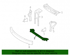 TV lower bar Mercedes W164 ML 06-11