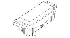 Airbag passenger in the dashboard Mercedes C-class W205 15-21