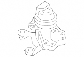 Right engine mount Mazda CX-9 13-15 3.7