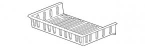 Chevrolet Camaro 16- trunk trough