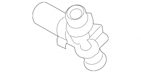 Cooling system tee for Audi A6 C7 16-18 3.0T