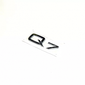 Emblem inscription Q7 tailgate Audi Q7 16- chrome