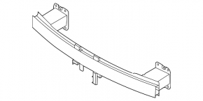 Kia K5 21-24 front bumper reinforcement for radar