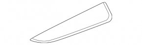 Audi Q5 80A 18-24 Dark Wood Grain Dashboard Inserts, Scratched