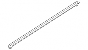Inner glass seal for the front left door of a Kia Sportage 23-26
