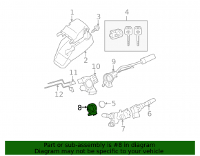 Steering Angle Sensor Toyota Sequoia 08-17