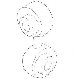 Rear left stabilizer link for Porsche Macan 15-26