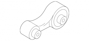 Mazda6 03-05 2.3" center rear engine mount bracket