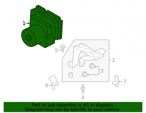 ABS ABS Ford Escape MK3 17-19 rest