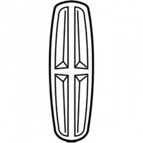 Lincoln MKZ Front Bumper Emblem 17-20