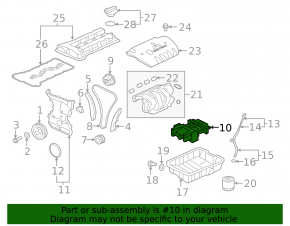 Mitsubishi Outlander 14-20 2.4 4J12 Engine Oil Pump