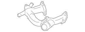 Coolant Flange Lexus LS460 07-17