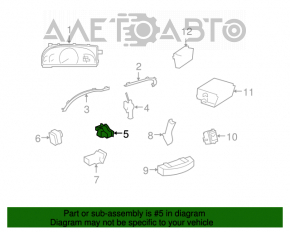 Mercedes W221 headlight control