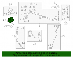 Volvo XC90 17-24 T8 Air Conditioning Cooler