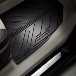 Set of floor mats for Buick Encore 13-22, black rubber