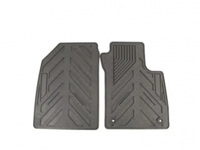 Set of floor mats for Buick Encore 13-22, black rubber