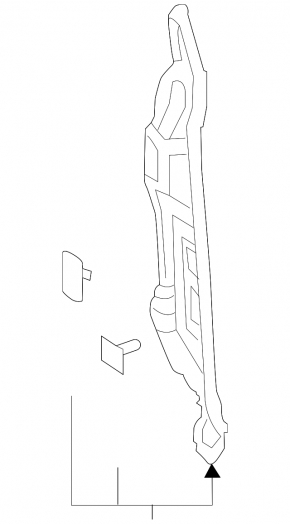Wing seal door-wing left Toyota Rav4 19-