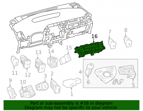 Climate control Toyota Prius 30 10-11 prerest