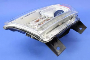 Headlight front left bare Dodge Durango 14-15 halogen light + LED DRL