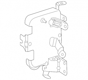 Honda Clarity 18-21 usa Battery Cooling System Heater Bracket Assembly