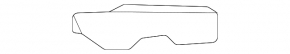 Left front bumper mount under headlight for Kia K5 21-24