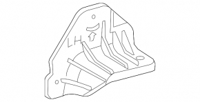 Fastening the door trim panel rear right Chevrolet Trax 17-20