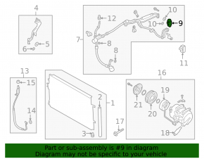 Hyundai Tucson 19-21 Air Conditioner Heater Valve