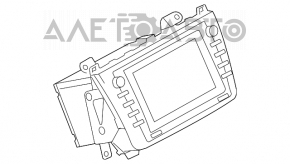 Mazda6 09-13 Monitor Display