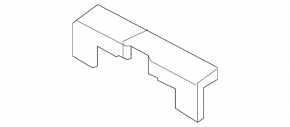 Mazda 6 13-21 Hood Lock Cover