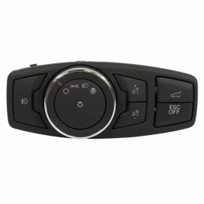 Ford Edge 19-24 headlight control under fog lights with trunk release button and ESC