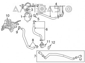 Heater pump Chevrolet Bolt EV 17-23