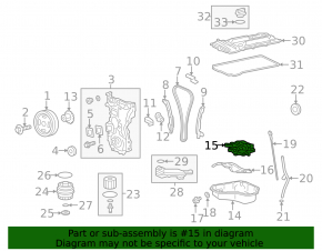 Balancers Toyota Highlander 14-19 2.7 1ARFE