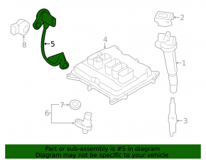 Crankshaft sensor BMW 3 F30 12-18 2.0T