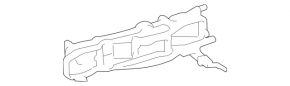 Mercedes W211 front right door handle mechanism