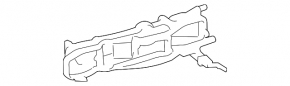 Mercedes W211 front right door handle mechanism