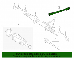 Steering joint Mercedes R-class W251 06-13