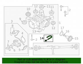 Driveshaft driveshaft VW Atlas 18 - boot torn