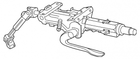 Steering column VW Jetta 19- with cardan joint
