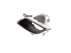 Muffler tip rear left Dodge Charger 15-23 rest chrome