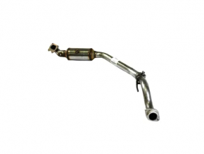 Left exhaust manifold with catalytic converter Jeep Grand Cherokee WK2 16-17 3.6, for 1 pipe, for 2 pipes