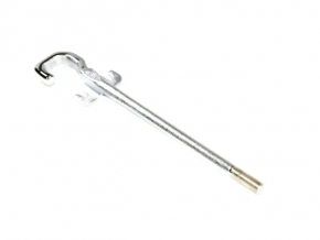 Right front bumper hook for Jeep Grand Cherokee WL 21-25 chrome