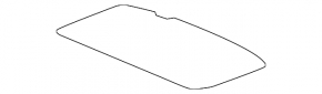 Trunk floor for a Honda Accord 17 hybrid, gray