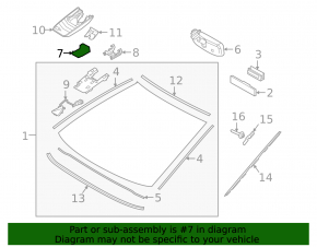 Toyota Camry V70 18-20 Lane Keeping Camera on the Windshield