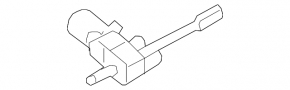 Motor for adjusting the lower cushion of the driver's seat of the Hyundai Sonata 11-15 rear
