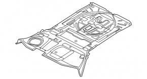 Audi Q5 80A 23-24 3.0T, MHEV trunk trough