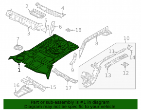 Audi Q5 80A 23-24 3.0T, MHEV trunk trough